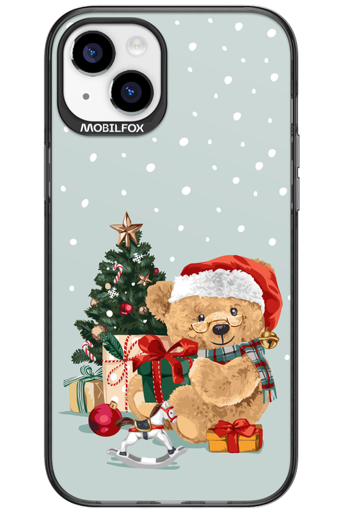 Merry Christmas Bear - Apple iPhone 15 Plus
