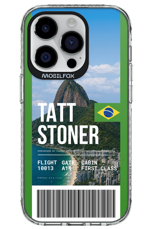 TATT STONER (fly ticket) 2.0 - Apple iPhone 14 Pro