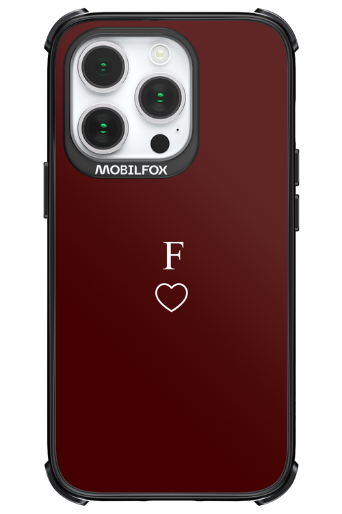 F Burgundia 2.0 - Apple iPhone 14 Pro
