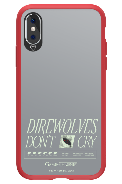 Direwolves Don’t Cry - Apple iPhone X