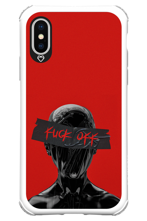 F off - Apple iPhone X