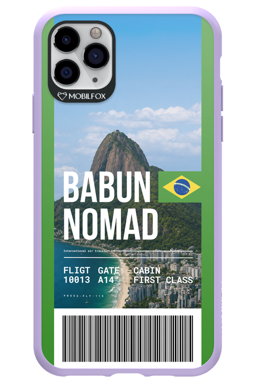 BABUN NOMAD (fly ticket) 2.0 - Apple iPhone 11 Pro Max