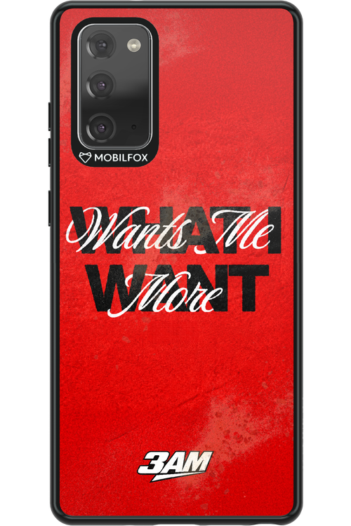 WHAT I WANT 2.0 - Samsung Galaxy Note 20