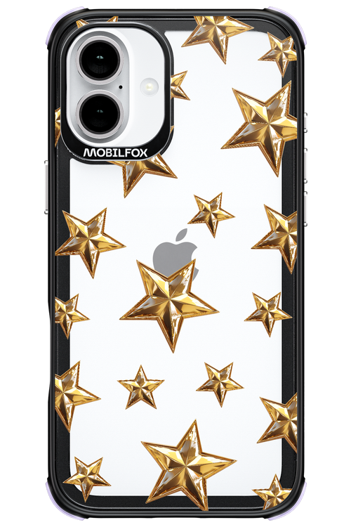 Gold Stars - Apple iPhone 16 Plus