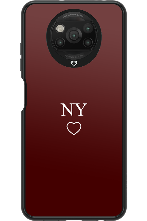 NY Burgundia 2.0 - Xiaomi Poco X3 NFC