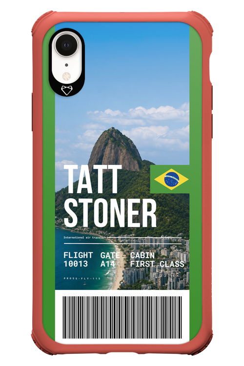 TATT STONER (fly ticket) 2.0 - Apple iPhone XR