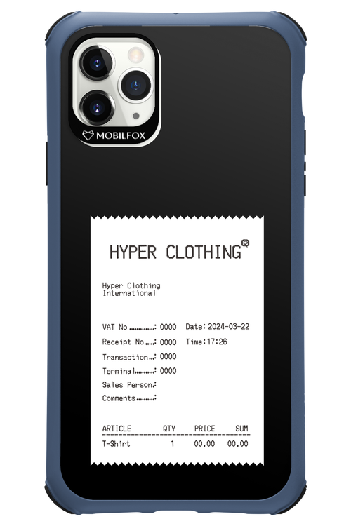 HYPER RECEIPT - Apple iPhone 11 Pro Max