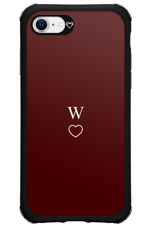 W Burgundia 2.0 - Apple iPhone 8