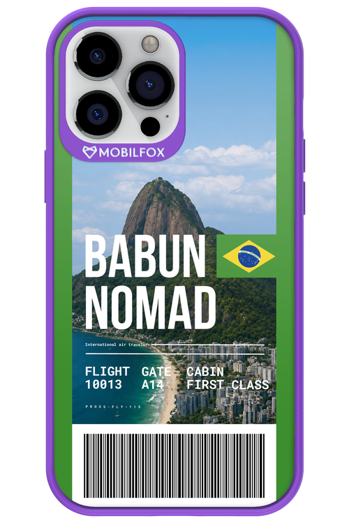 BABUN NOMAD (fly ticket) 2.0 - Apple iPhone 13 Pro Max