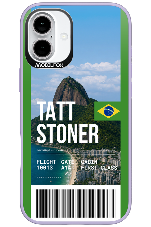 TATT STONER (fly ticket) 2.0 - Apple iPhone 16 Plus