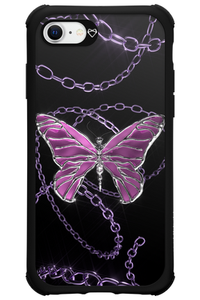 Butterfly Necklace - Apple iPhone 7