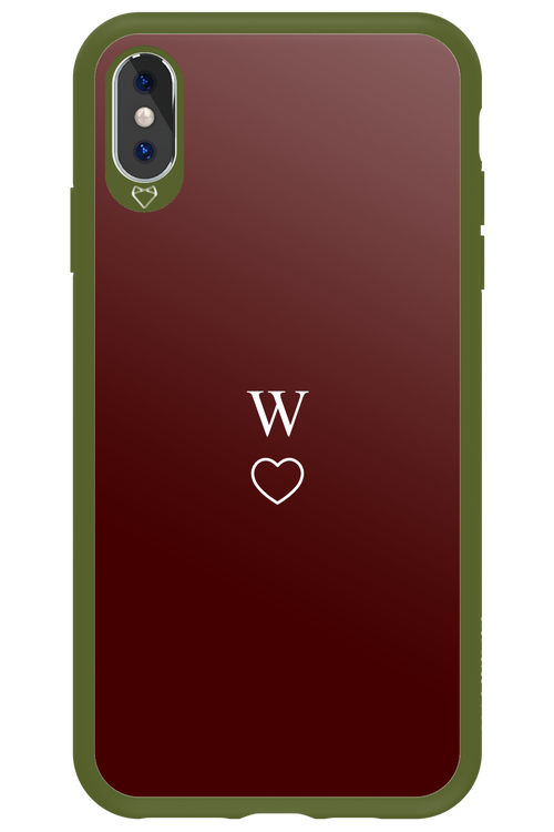 W Burgundia 2.0 - Apple iPhone XS Max