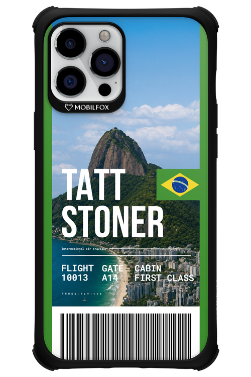 TATT STONER (fly ticket) 2.0 - Apple iPhone 12 Pro Max