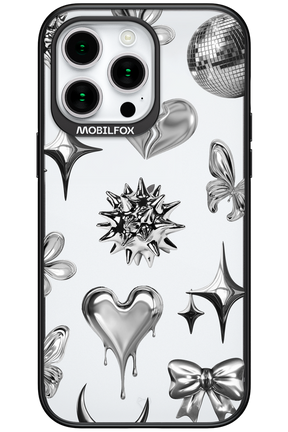 Silver Zone Transparent - Apple iPhone 15 Pro Max