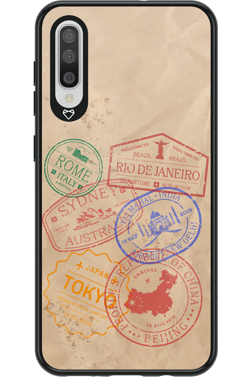 Travel Stamps 2.0 - Samsung Galaxy A50