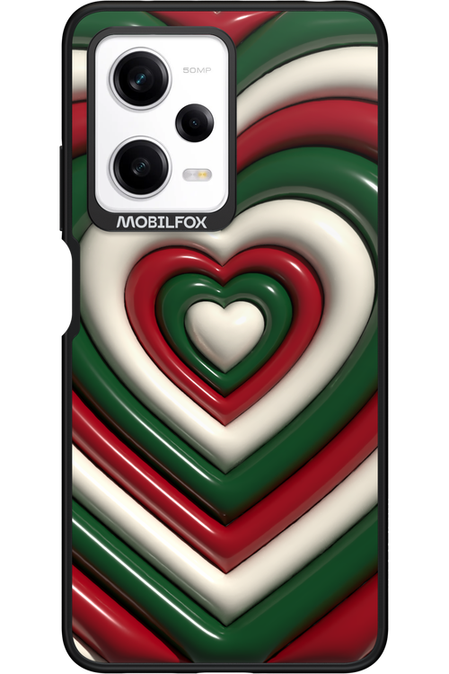 XMAS Hearts - Xiaomi Redmi Note 12 Pro 5G