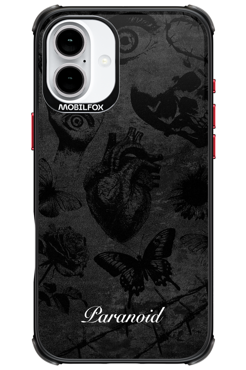 Paranoid (Black) - Apple iPhone 16 Plus