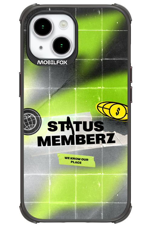 Status Memberz - Apple iPhone 15