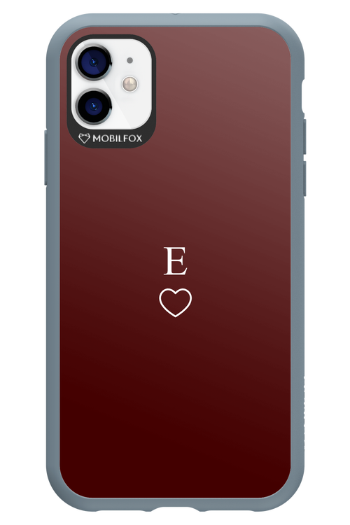 E Burgundia 2.0 - Apple iPhone 11