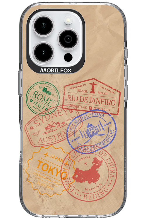 Travel Stamps 2.0 - Apple iPhone 16 Pro