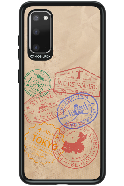 Travel Stamps 2.0 - Samsung Galaxy S20