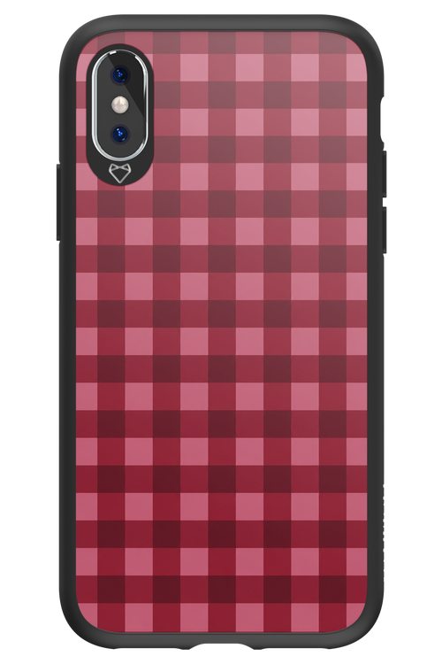 Cherry Picnic Check 2.0 - Apple iPhone X