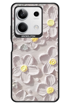 White Flowers - Xiaomi Redmi Note 13 5G