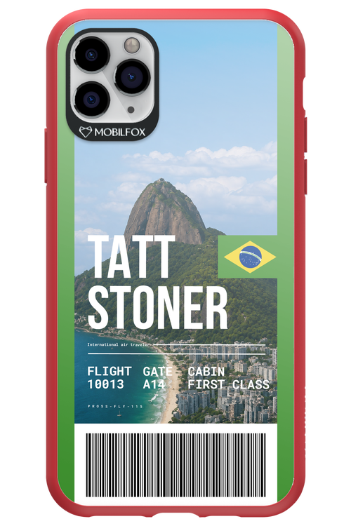 TATT STONER (fly ticket) 2.0 - Apple iPhone 11 Pro Max