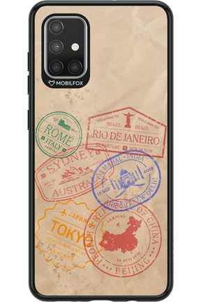 Travel Stamps 2.0 - Samsung Galaxy A71