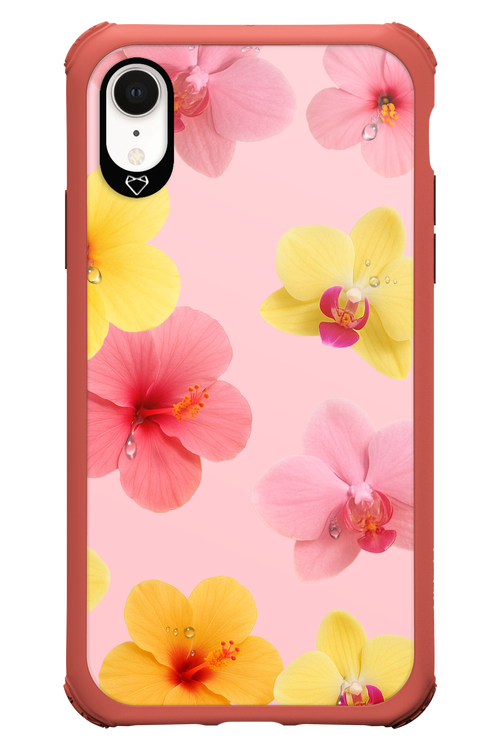 Sunset Flowers - Apple iPhone XR