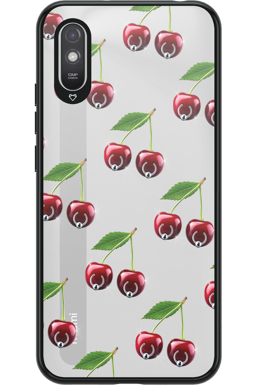 Spicy Cherries Transparent - Xiaomi Redmi 9A