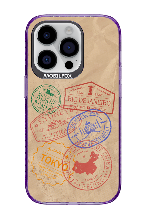 Travel Stamps 2.0 - Apple iPhone 14 Pro