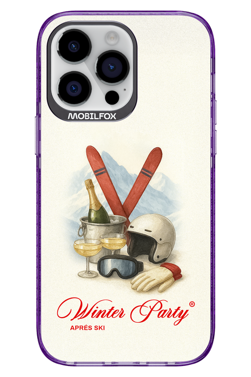 Winter Ski Party - Apple iPhone 14 Pro Max