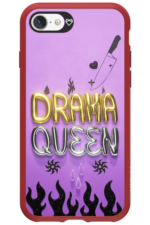 Drama Queen Purple - Apple iPhone 7