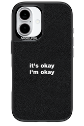 It_s Okay Leather - Apple iPhone 16