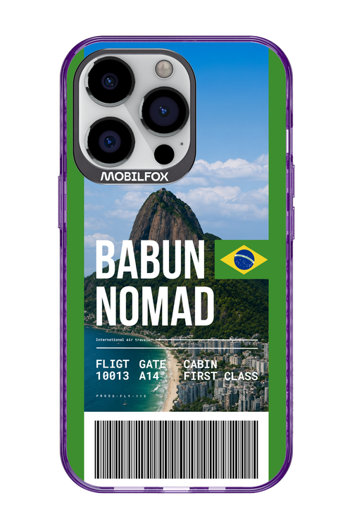 BABUN NOMAD (fly ticket) 2.0 - Apple iPhone 13 Pro