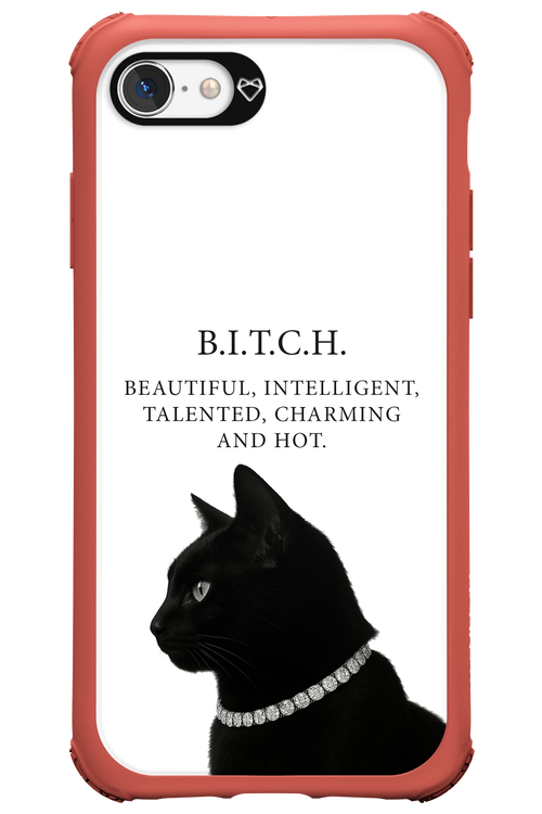 B. i. t. c. h. - Apple iPhone 7