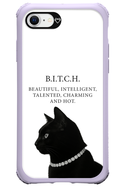 B. i. t. c. h. - Apple iPhone SE 2020