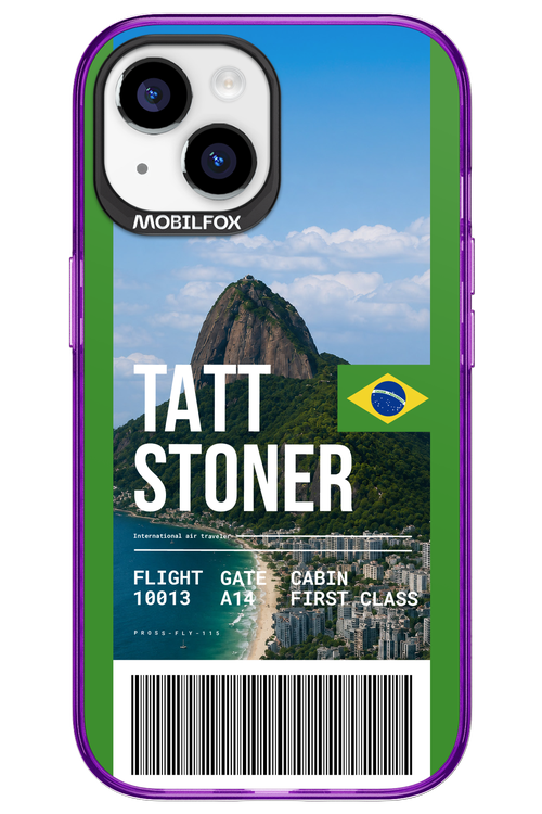 TATT STONER (fly ticket) 2.0 - Apple iPhone 15