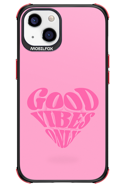 Good Vibes Heart - Apple iPhone 13