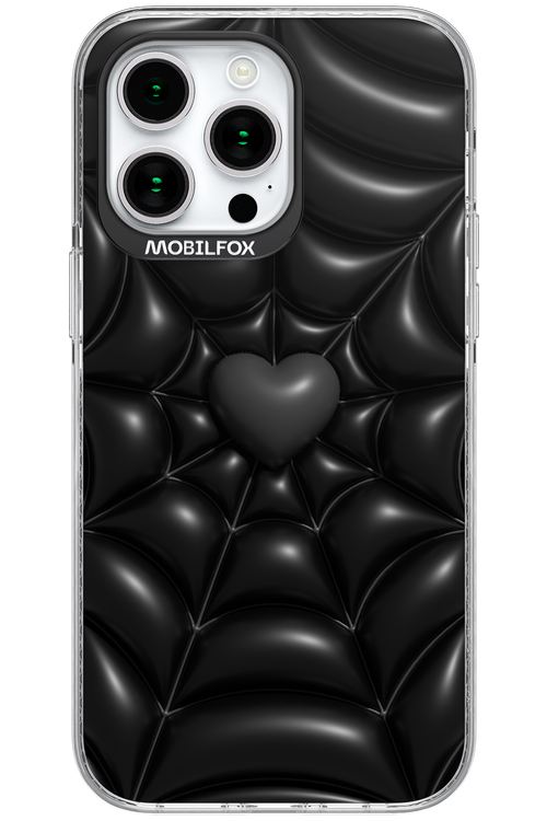 Black Spider Heart - Apple iPhone 15 Pro Max