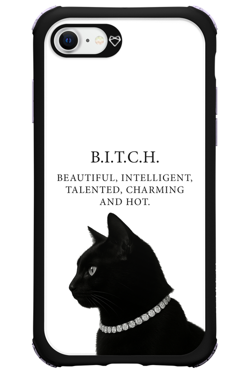 B. i. t. c. h. - Apple iPhone SE 2020