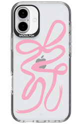Pink Bow - Apple iPhone 16 Plus