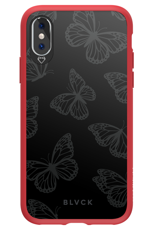 Black Butterflies 2.0 - Apple iPhone X