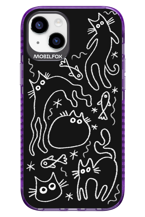 CHALK_CATS 2.0 - Apple iPhone 14 Plus