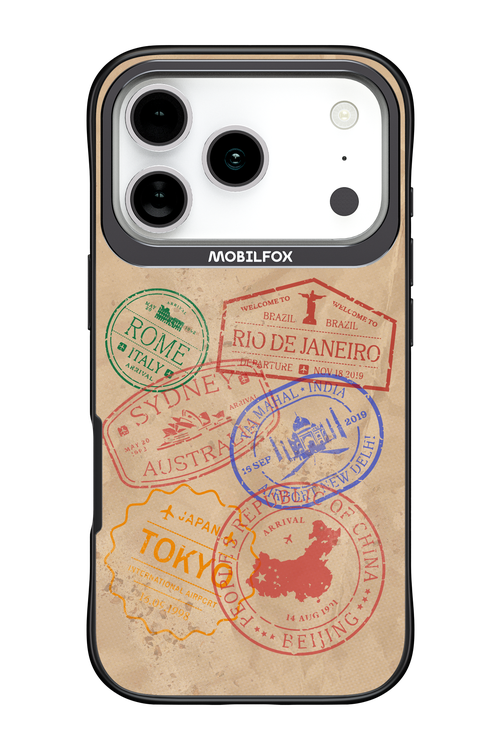 Travel Stamps 2.0 - Apple iPhone 17 Pro