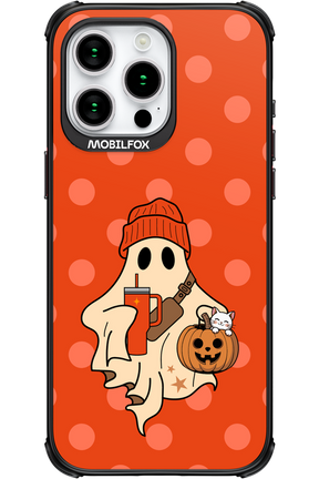 Ghost Girl (Orange) - Apple iPhone 15 Pro Max