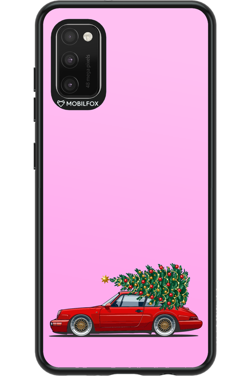 XMAS Car Pink - Samsung Galaxy A41