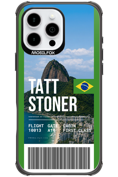 TATT STONER (fly ticket) 2.0 - Apple iPhone 16 Pro Max