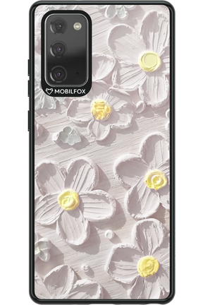 White Flowers - Samsung Galaxy Note 20